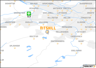 map of Nitshill