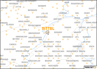 map of Nittel