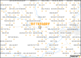 map of Nittendorf