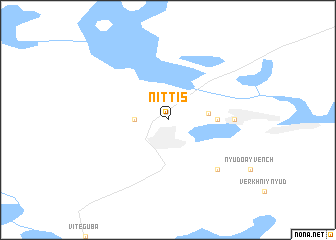 map of Nittis