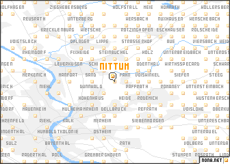 map of Nittum