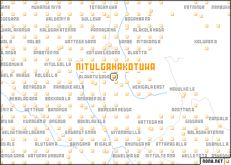 map of Nitulgahakotuwa