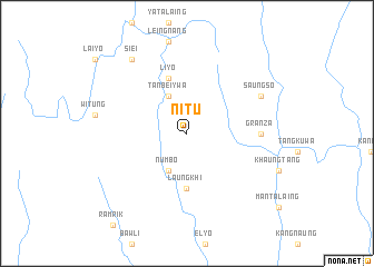 map of Nitu