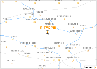 map of Nityazhi