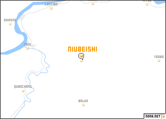 map of Niubeishi