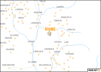 map of Niube