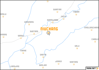 map of Niuchang