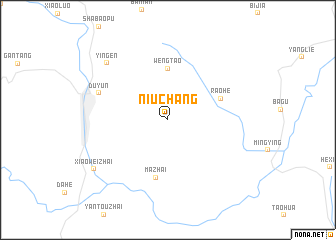 map of Niuchang