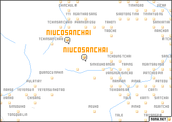 map of Nìu Cò San Chai