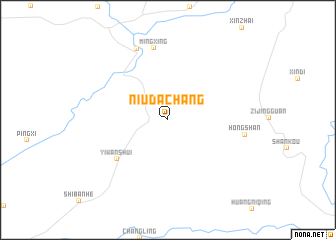 map of Niudachang