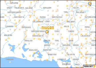 map of Niugan