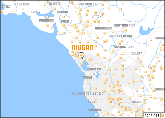 map of Niugan