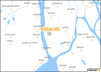 map of Niuguling