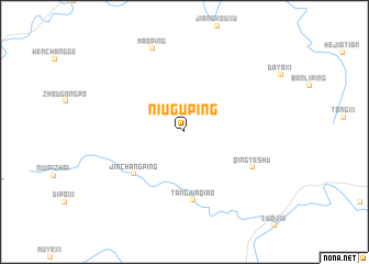 map of Niuguping