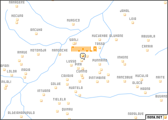 map of Niuhula