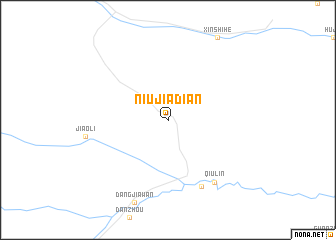 map of Niujiadian