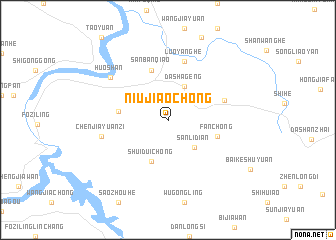 map of Niujiaochong