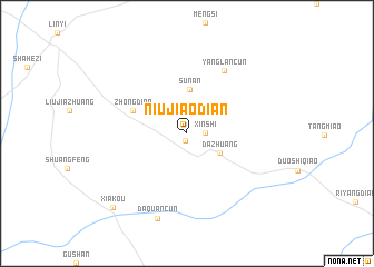 map of Niujiaodian