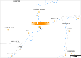map of Niulangwan