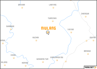 map of Niulang