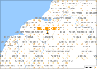 map of Niu-liao-k\