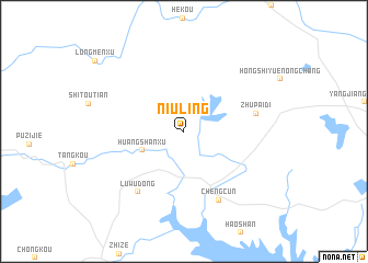 map of Niuling