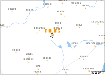 map of Niuling