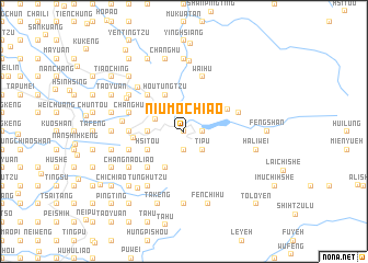 map of Niu-mo-chiao