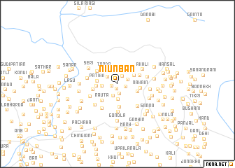 map of Nīūn Bān