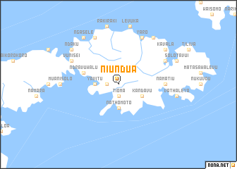 map of Niundua