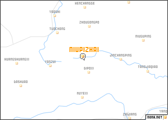 map of Niupizhai