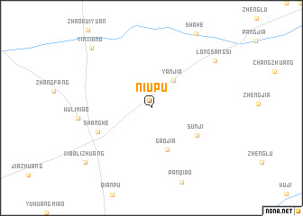 map of Niupu