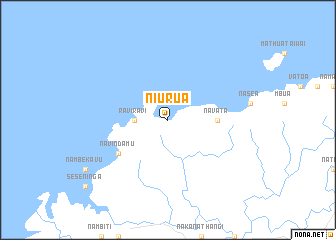 map of Niurua