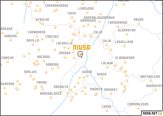 map of Niusa