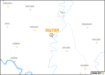 map of Niutan