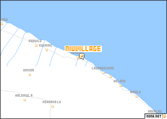 map of Niu Village