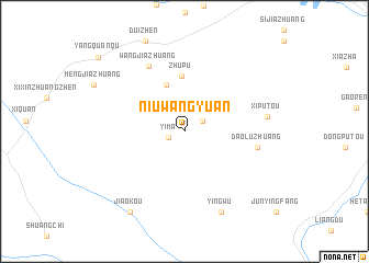 map of Niuwangyuan