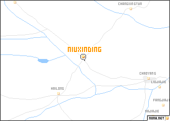 map of Niuxinding