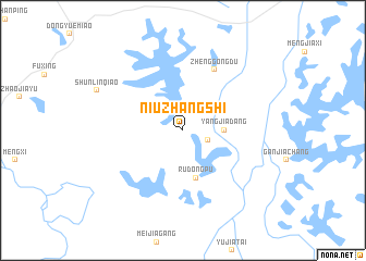 map of Niuzhangshi