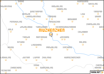 map of Niuzhenzhen