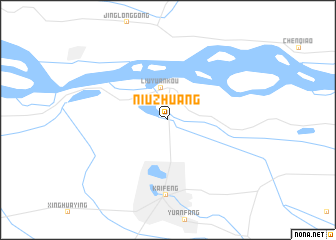 map of Niuzhuang