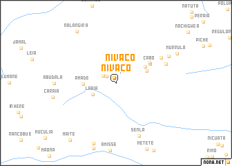 map of Nivaco