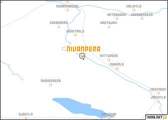 map of Nivanperä
