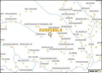 map of Nīvār-e Bālā