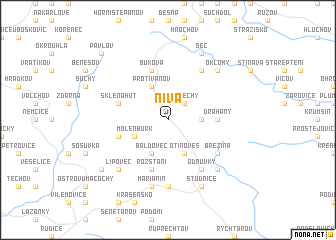 map of Niva