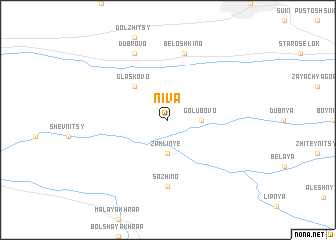 map of Niva