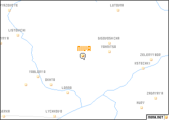 map of Niva