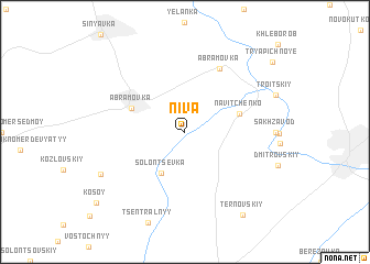 map of Niva