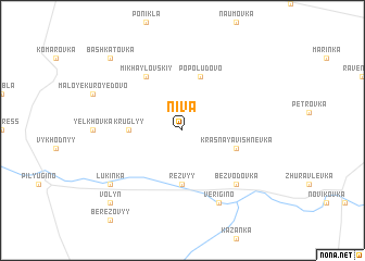 map of Niva