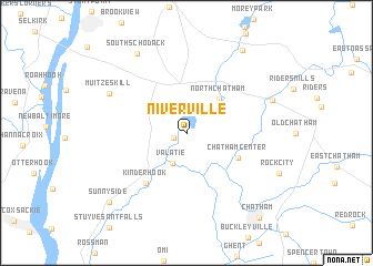 map of Niverville